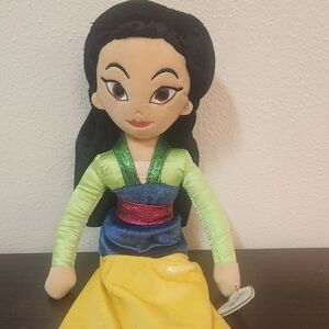 Ty Sparkle Princess Mulan Stuffed Doll